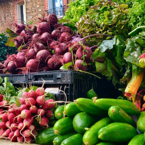 étal de marché